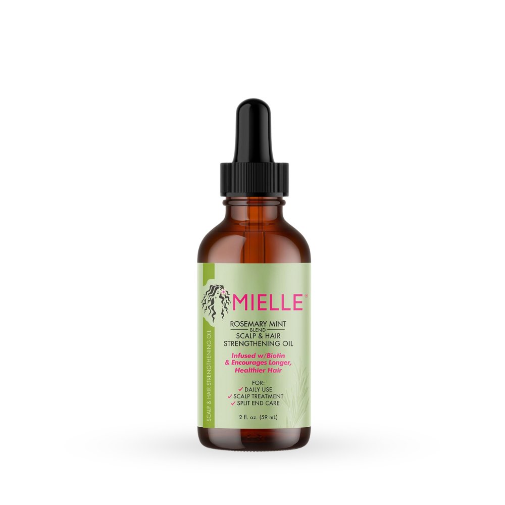 زيت اكليل الجبل ميلي - 59مل | Mielle Rosemary Mint Scalp & Hair Strengthening Oil 59ml - Barbie.phar